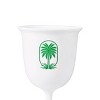 8.45 fl oz Novelty Plastic Drinkware White - Bullseye's Playground™ - 3 of 3