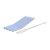 Glass Straw Set Blue - Bullseye's Playground™ - 2 of 3