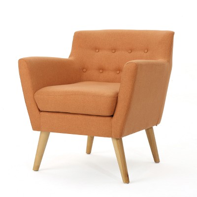 Meena Buttoned Mid-Century Club Chair - Christopher Knight Home