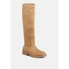 Chiru Round Toe Microfiber Calf Boots Women - 2 of 4