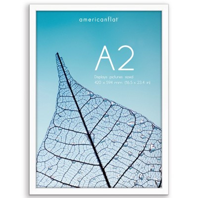 Americanflat A2 A3 A4 A5 Picture Frame and Poster Frame for Displaying Wall Decor - Perfect for Photos, Documents, and Artwork