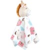Hudson Baby Infant Girl Plush Blanket with Security Blanket, Horse, One Size - 4 of 4