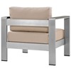 Modway Shore Outdoor Patio Aluminum Armchair - 4 of 4
