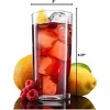 Acrylic Tumblers Set of 6 – 20 oz Crystal Clear Shatterproof Drinking Glasses – Durable, Lightweight, Dishwasher Homeitusa - 2 of 4