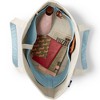 Lands' End Open Top Canvas Tote Bag - 3 of 4