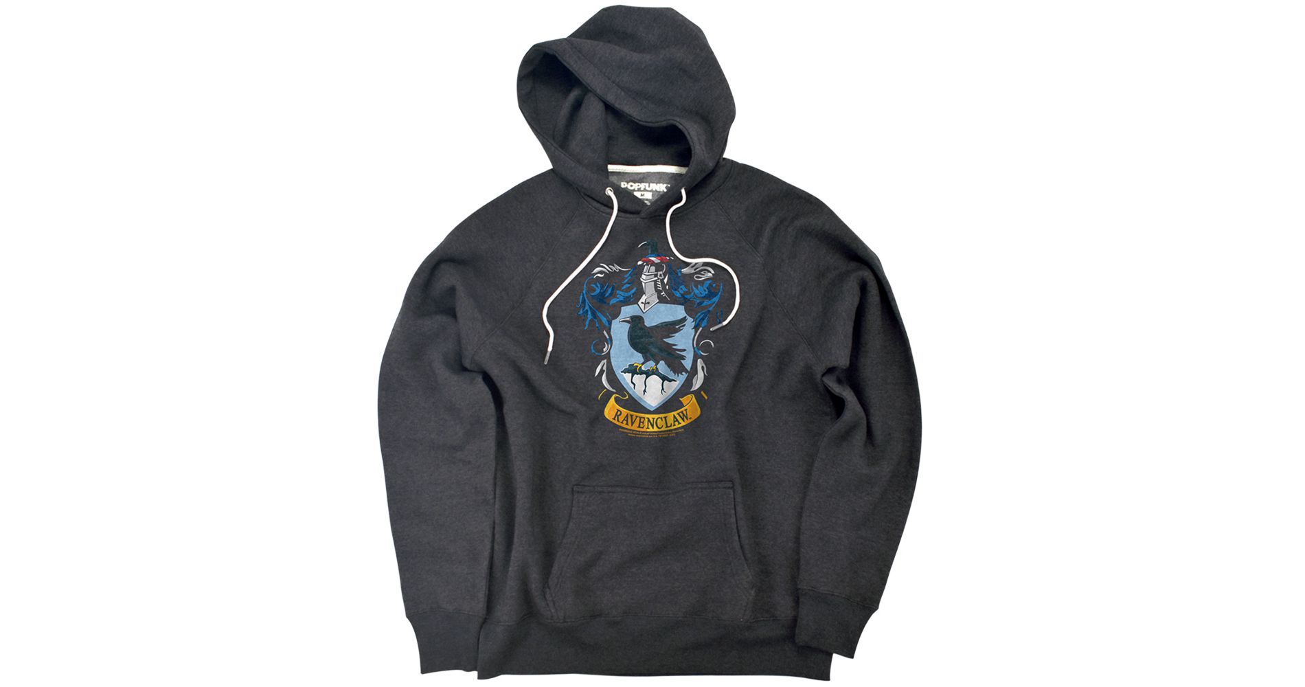 Harry Potter Ravenclaw Crest Slim Fit Pullover Hoodie