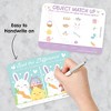 Big Dot of Happiness Spring Easter Bunny - 2-in-1 Happy Easter Party Cards - Activity Duo Games - Set of 20 - 3 of 4