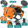 PetAmi Dog Backpack Saddle Bag, Vest Pack for Dogs to Wear, Harness Reflective Safety Side Pockets Leash Hook Camping Hiking Travel - 2 of 4