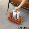 Fabulaxe Magazine Holder and Rack for Desktop, Home Office, Living Room, Waiting Areas, Magazines, Books, Newspapers and Other Reading Materials 14 " - 2 of 4