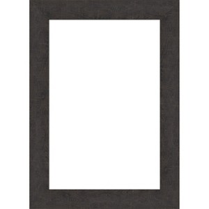 Amanti Art Rustic Plank Espresso Narrow Framed Dry Erase Magnetic Board - 1 of 4