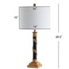 28.5" Camilla Resin Table Lamp (Includes LED Light Bulb) Gold - JONATHAN Y - 4 of 4