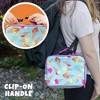 Bentology Lunch Box for Girls - Kids Insulated, Durable Lunchbox Tote Bag Fits Bento Boxes, Containers and Bottles, Back to School Lunch Sleeve Keeps - 3 of 4