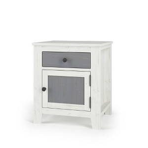 Child Craft Ocean Grove Nightstand - White/Gray - 1 of 4