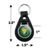 Southeastern Louisiana University Primary Logo Black Leather Keychain - 2 of 4