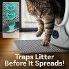 Petcove Cat Litter Mat, 19.7" x 15.8" Small Honeycomb Dual-Layer Litter Trapping Mat, Waterproof, Non-Slip Floor Guard for Indoor Litter Boxes - 2 of 4