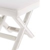 Manhattan Comfort Abigail Velvet Upholstered Ottoman - 3 of 4