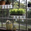 Window Garden Window Shelf For Plants And Self Watering Planters ...