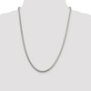Black Bow Jewelry 4mm Sterling Silver Solid Classic Round Snake Chain Necklace - 2 of 4