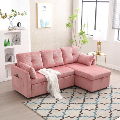 Target pink couch sales