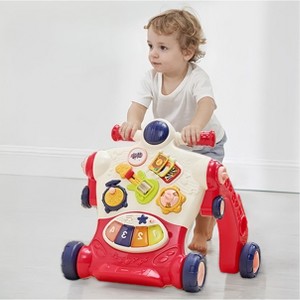 Bc Babycare Baby Walker Adjustable Speed Infant Activity Walker with Wheels - 1 of 4