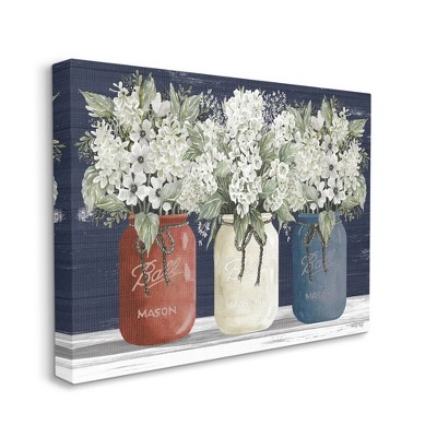 Stupell Industries Americana Floral Bouquets Rustic Flowers Country Pride