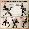 Folding Exercise Bike, 5 IN 1 Stationary Bikes for Home, 330LB Weight Capacity ,Indoor Workout Cycling Bike for Home Gym - 2 of 4