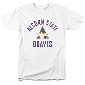 Men's Alcorn State University Official Braves Logo T-Shirt - 1 of 4