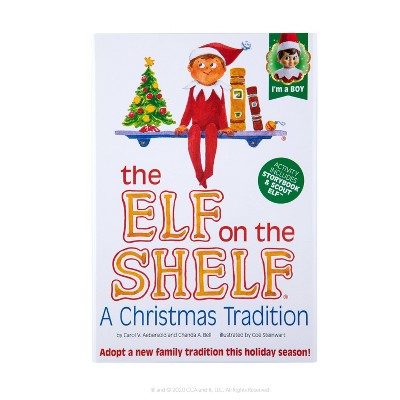 The Elf on the Shelf - Blue Eye Boy Elf - by Chanda Bell (Hardcover)