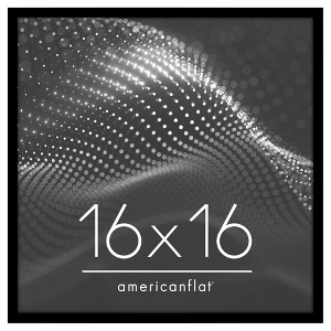 Americanflat Poster Frame - Perfect for Photos and Artwork - Black - 1 of 4