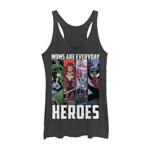 Women's Marvel Mother's Day Everyday Heroes Racerback Tank Top - 1 of 3