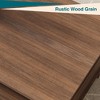 47.2" Wood Modern Coffee Table with Drawers and Open Shelf, Easy Assembly Center Table for Living Room, Balcony, Parlor - 330 Lbs Capacity - 4 of 4