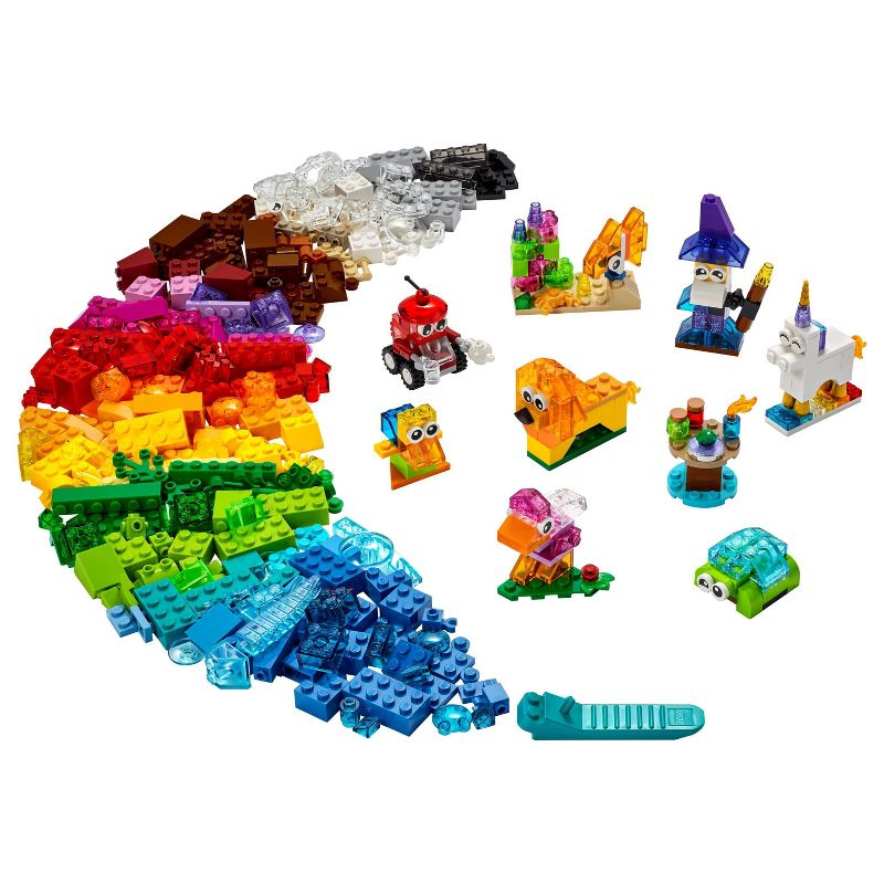 LEGO Classic Creative Transparent Bricks 11013, 3 of 11