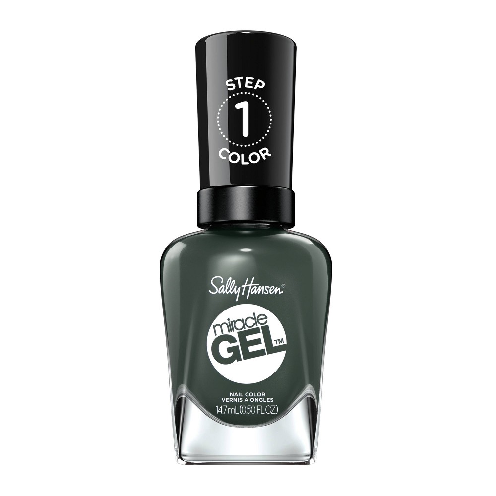 Photos - Nail Polish Sally Hansen Miracle Gel  - 762 Leaf Me Be - 0.5 fl oz 