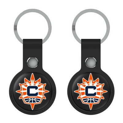 Keyscaper WNBA Insignia Black Airtag Holder 2-Pack