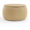 Lyngins Round Storage Ottomanes,Upholstered Storage Bench,Storage Bench Benches for Living Room,Bedroom - 3 of 4