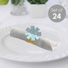 Big Dot of Happiness Let’s Be Mermaids - Baby Shower or Birthday Party Paper Napkin Holder - Napkin Rings - Set of 24 - 2 of 4