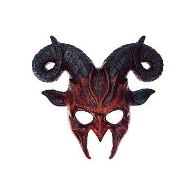 Full Face Scary Demon Goat Skull Mask Horror Movie Decor Devil Head  Halloween Costume 