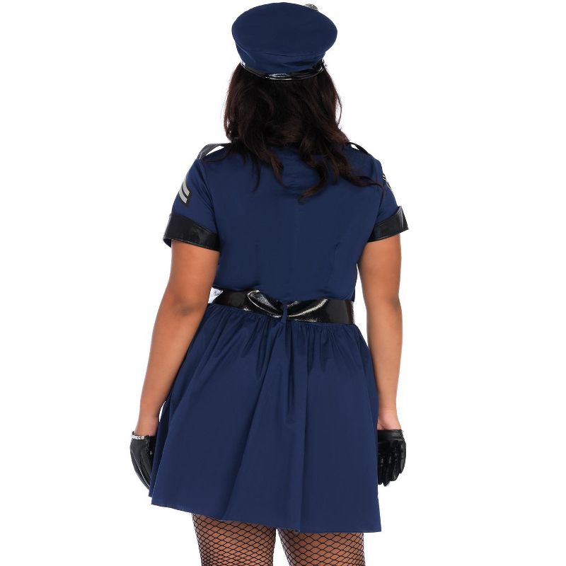 Leg Avenue Blue Cop Women's Plus Size Costume, 2 of 3