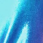 shiny blue