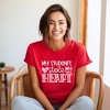 Simply Sage Market Women's My Students Stole My Heart Short Sleeve Graphic Tee - 2 of 4