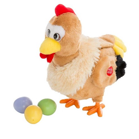 Hearthsong Plush Musical Egg-laying Hen With Three Eggs : Target