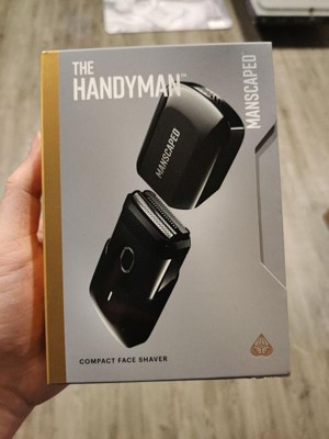 Manscaped The Handyman Compact Face Shaver, Portable Skinsafe Men's ...