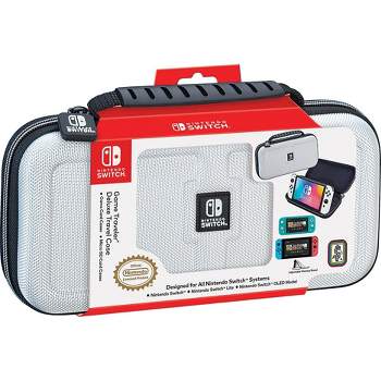 Nintendo Switch Game Traveler Deluxe Travel Case - Light Gray