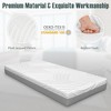 Costway 8 Inch Twin XL Bed Mattress Gel Memory Foam Convoluted Foam for Adjustable Bed - 3 of 4