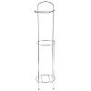 Home Mart Goods 26" Tall - Silver Metal Toilet Paper Storage Stand Holder - 2 of 4