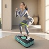 SEVOBAL Vibration Plate Fitness Platform Whole Body Lymphatic Drainage Fat Burning Shaking Workout Board Home Gym Exercise, Green, 20.5"*14.2"*4.5" - 2 of 4