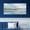 27" x 54" Harbor by Studio Arts Canvas Art Print Blue - Masterpiece Art Gallery: Modern Unframed Nautical Artwork - 2 of 4
