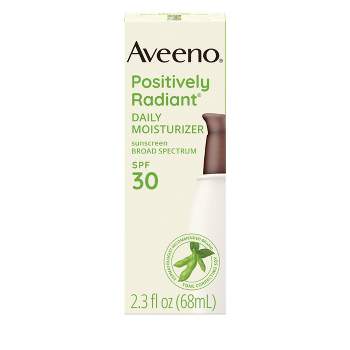 Aveeno Positively Radiant Sheer Daily Moisturizer - SPF 30 - 2.5 fl oz