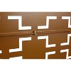 CAVINAS Patio Decorative Screen Metal Fence Privacy Screen with Square Pattern for Outside and Garden, 76" H×48" W - 3 of 4