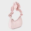 Girls' Metallic Ruffled Shoulder Bag - art class™ Light Pink - 2 of 4